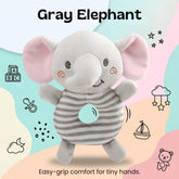 TibaToesâ„¢ Snuggle & Shake Rattle Friend