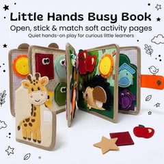 TibaToes™ BusyBuddy Fine Motor Book