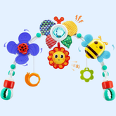 TibaToesâ„¢ Montessori Play Arch | Screen-Free Travel Toy