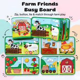 Limited Edition: Farm Friends Busy Board