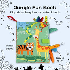 TibaToes™ Snuggle Stories Sensory Book