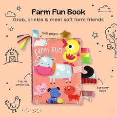 TibaToes™ Snuggle Stories Sensory Book
