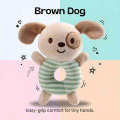 TibaToes™ Snuggle & Shake Rattle Friend