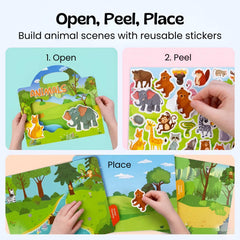 TibaToes™ CarryScene Reusable Sticker Book