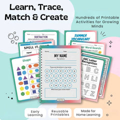 TibaKids Educational Activity Pack 1,000+ Pages