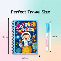 TibaToes™ Mess-Free Reusable Water Coloring Books