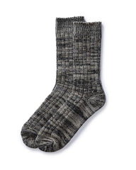 The Camp Sock in Marled Charcoal