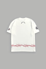 Drip Hesh "Premium" Oversized Tee in Cream