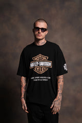 Our Clubs "Premium" Oversized Tee in Black