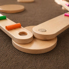Montessori Balance Beams & Stones