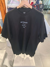 Gap Men's and Women's 2026 Summer New Cotton Logo Gradient California Sunset Printed Short sleeved T-shirt 892357