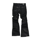 THEWET SPLITTING TONGUE 2026AW Burst Pattern Light Asian Light Purple Horn Pants
