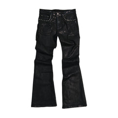 THEWET SPLITTING TONGUE 2026AW Burst Pattern Light Asian Light Purple Horn Pants