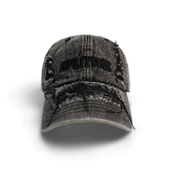 THEWET vintage washed distressed men's and women's versatile American retro curved brimmed hat
