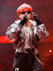 THEWET Yang and Su's 2025AW Winter Street Shaped Jacket with Thick Velvet and Mountain Carving Coat