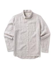 The Jack in Burgundy University Stripe Linen