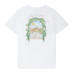 Casablanca L'Arche De Tennis T-shirt White
