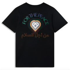 Casablanca For The Peace T-Shirt Black