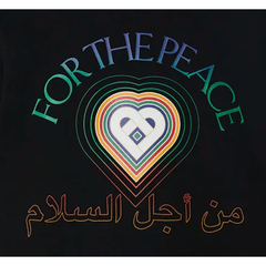 Casablanca For The Peace T-Shirt Black