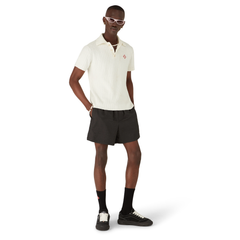 CASABLANCA MONOGRAM JACQUARD SWIM SHORTS BLACK