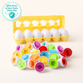 Toddlaâ„¢ Montessori Geometric Eggs