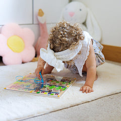 Montessori Alphabet Parking Maze