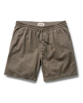 The Apres Short in Organic Espresso Foundation Twill
