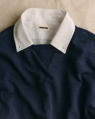 The Sunset Crew in Rinsed Indigo Terry