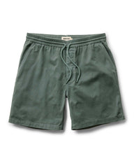 The Apres Short in Organic Deep Sea Foundation Twill