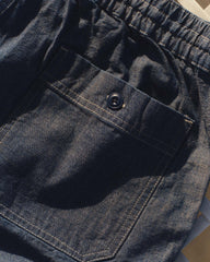 The Breakwater Short in Washed Indigo Chambray