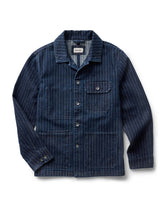 The Fremont Jacket in Rinsed Indigo Dobby Denim