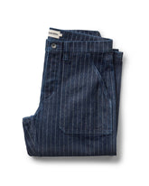 The Mariner Jean in Rinsed Indigo Dobby Denim