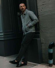 The Shifter Jacket in Dark Grey Pigment Canvas