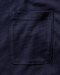 The Slub Tee in Rinsed Indigo