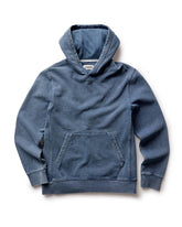The Sunset Hoodie in Washed Indigo Terry