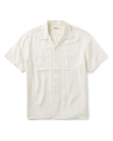 The Conrad Shirt in Vintage White Linen