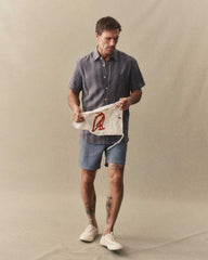 The Drift Board Short in Bluefin