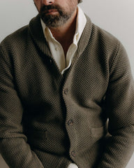 The Crawford Sweater in Fatigue Olive