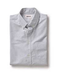 The Jack in Navy University Stripe Everyday Oxford