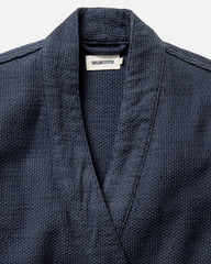 The Apres Robe in Navy Sashiko
