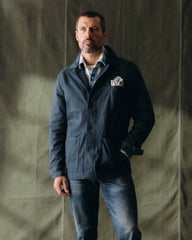 The Ojai Jacket in Organic Navy Foundation Twill