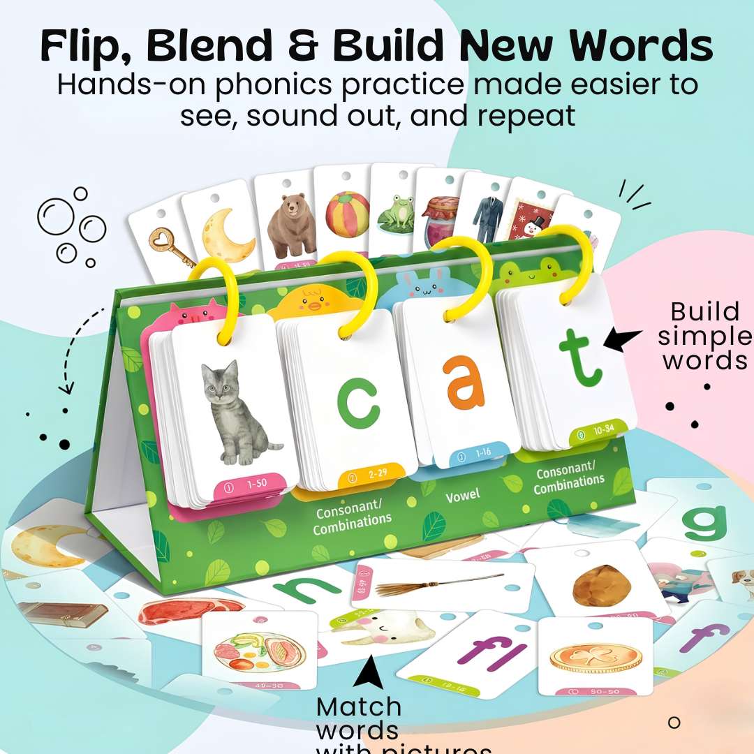 TibaToes™ CVC WordPlay Flip Book