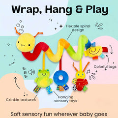 TibaToes™ BusyBuggy Sensory Stroller & Crib Toy