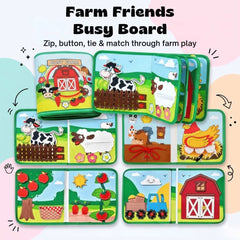 Limited Edition: Farm Friends Busy Board