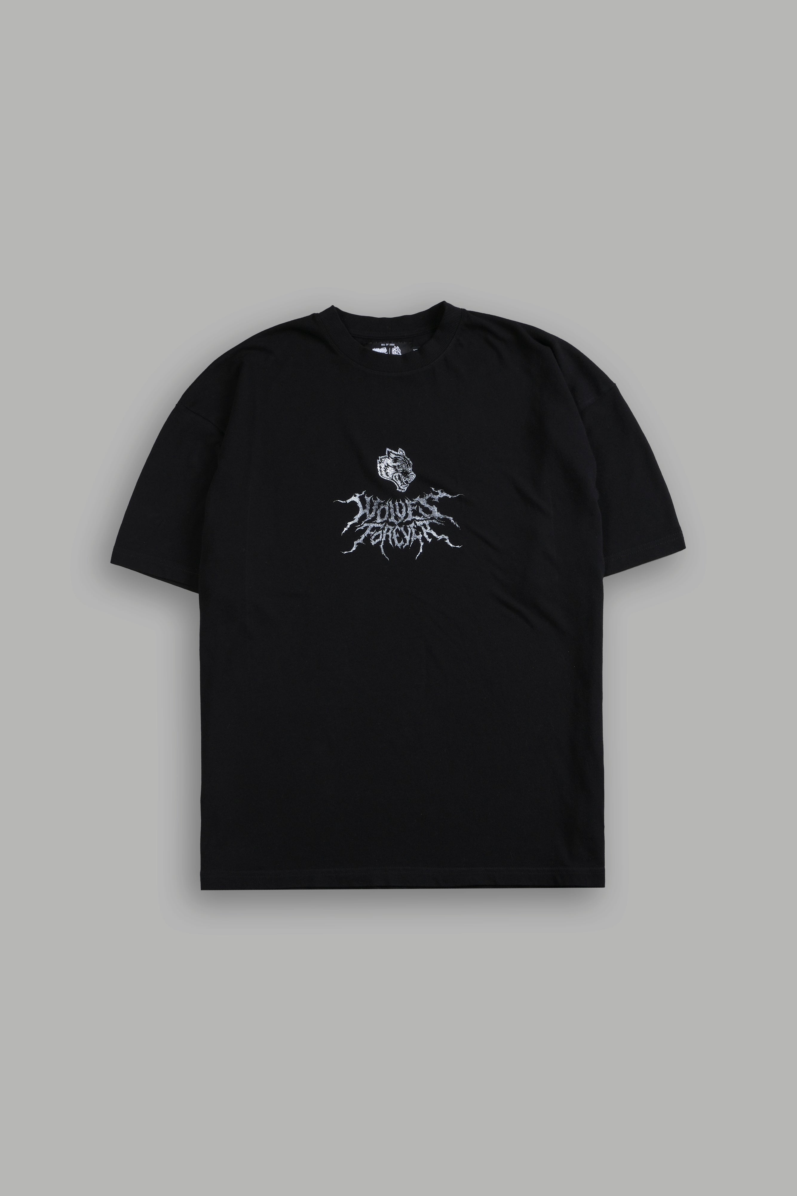 His Resolve "Premium" Oversized Tee in Black