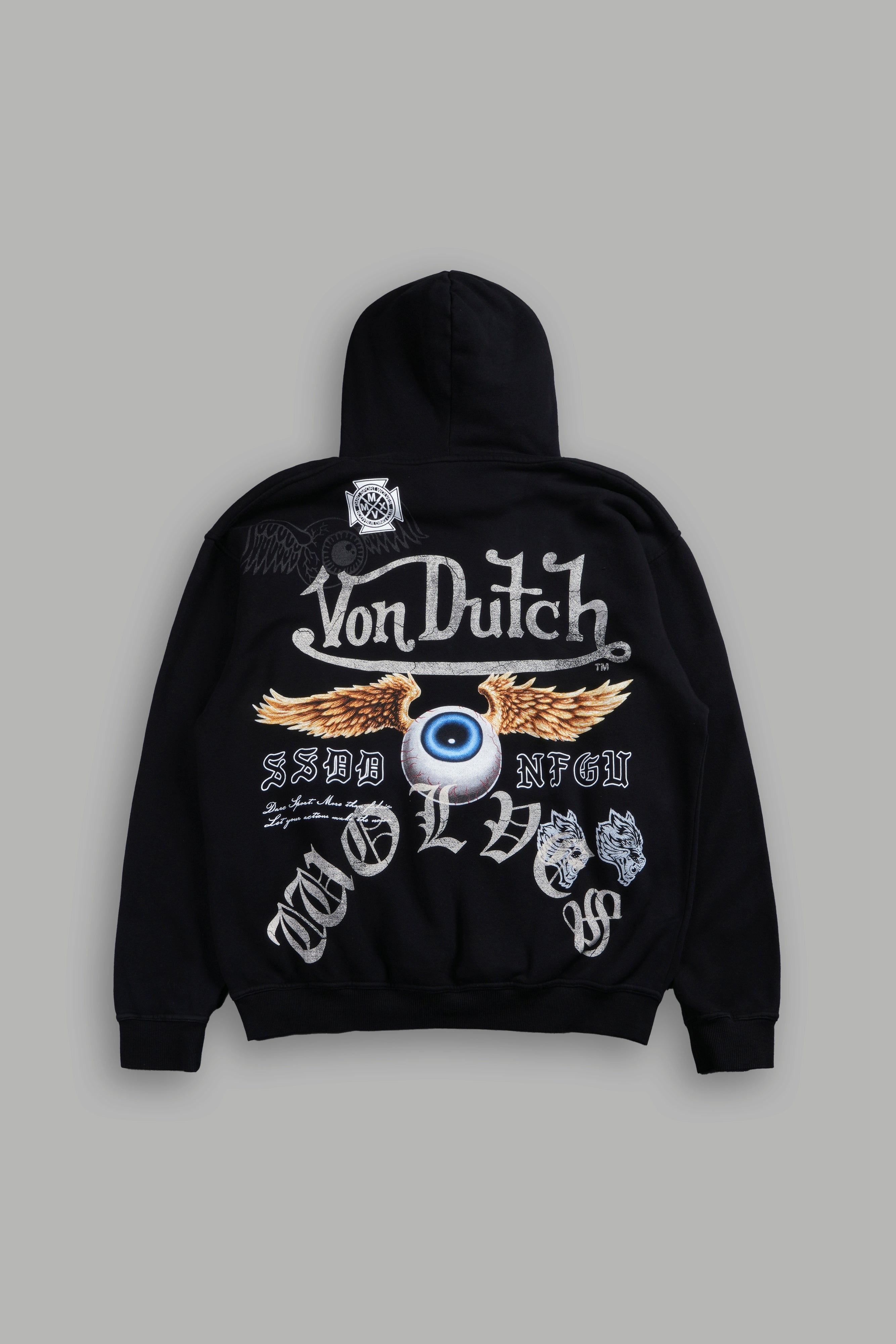 DSVD NFGU "Pierce" Hoodie in Black