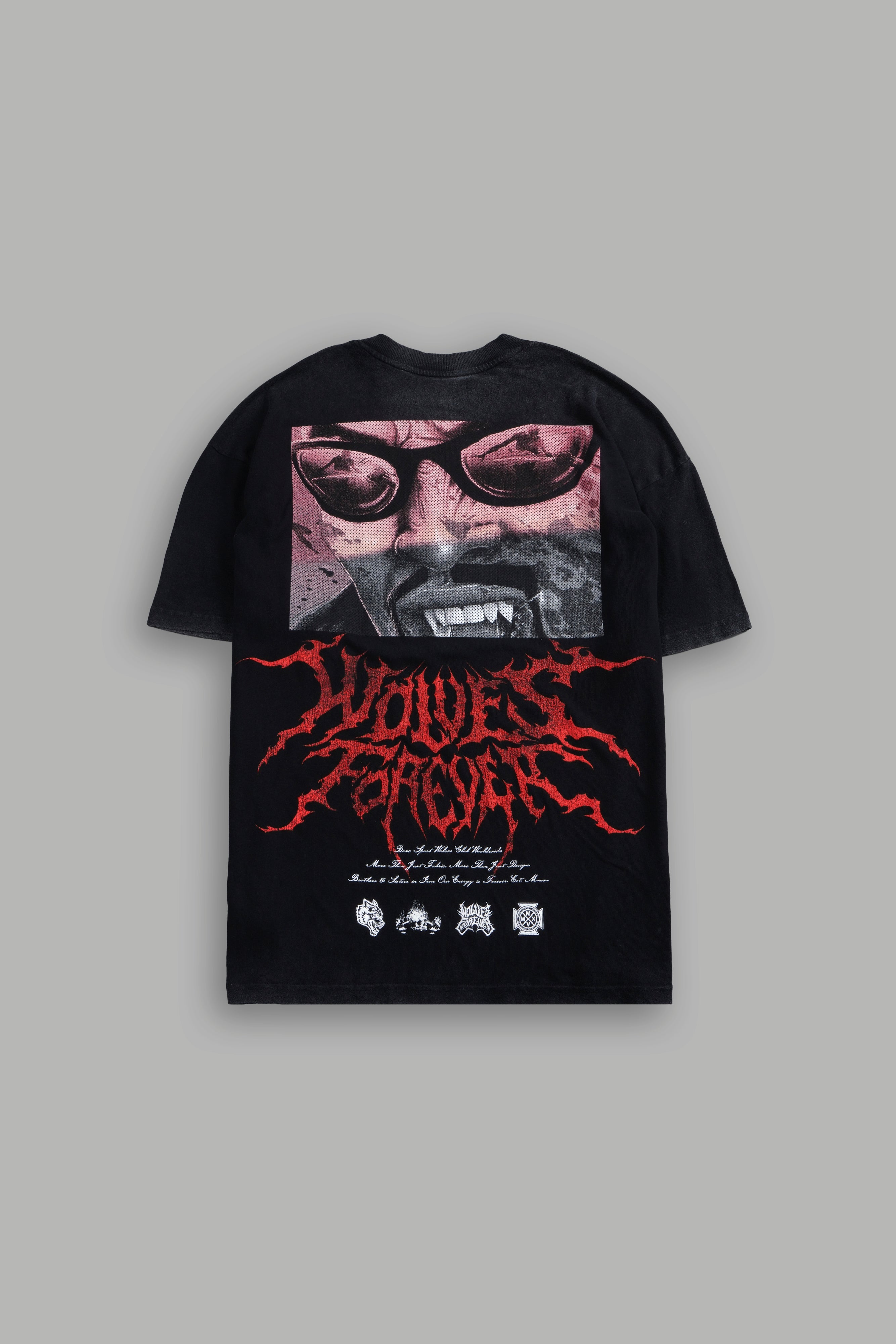 Blade "Premium" Oversized Tee in Black