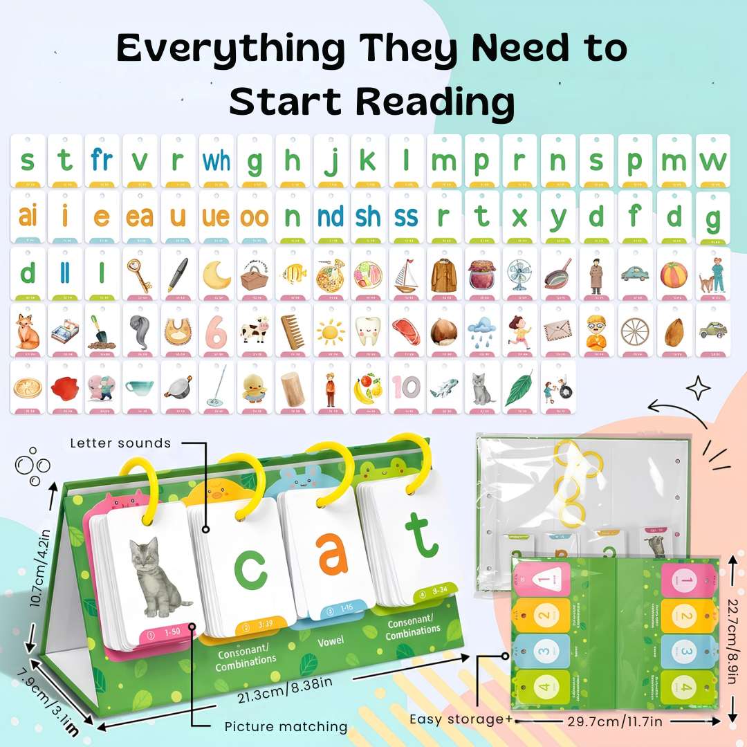 TibaToes™ CVC WordPlay Flip Book