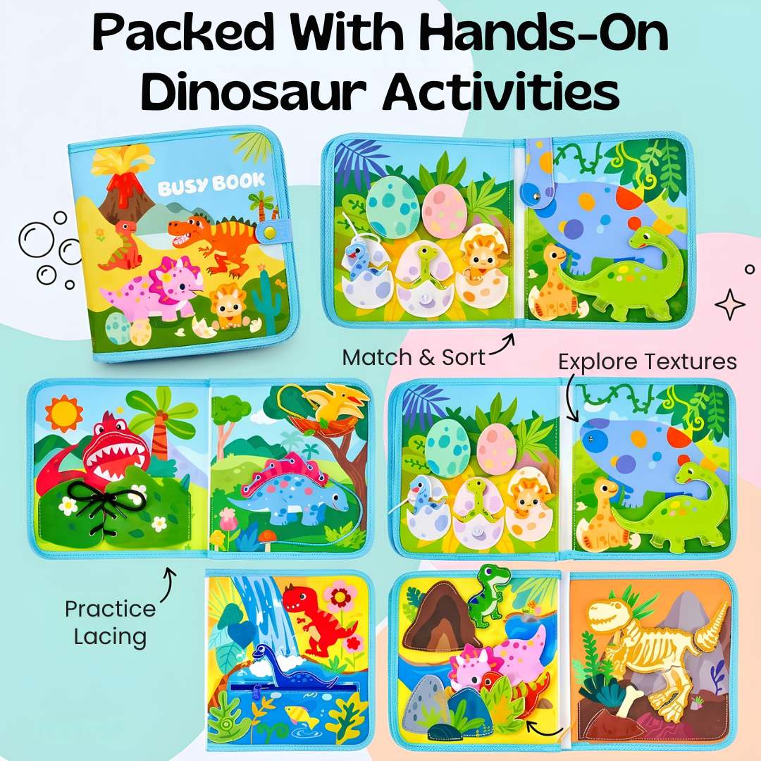 Limited Edition: Dinosaur Friends Busy Board