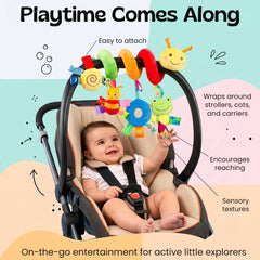 TibaToes™ BusyBuggy Sensory Stroller & Crib Toy